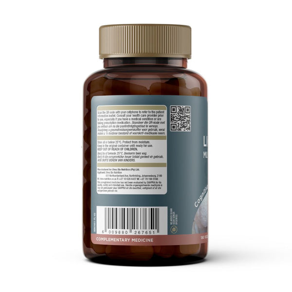 Lion’s Mane Mushroom Extract 180 Capsules