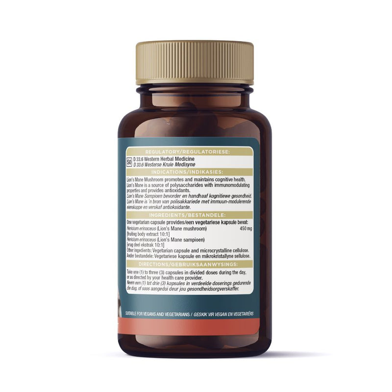 Lion’s Mane Mushroom Extract 60 Capsules