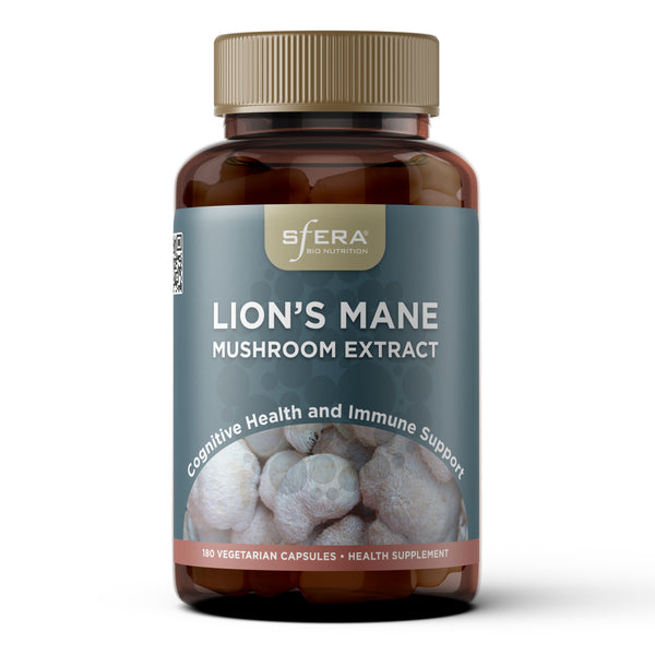 Lion’s Mane Mushroom Extract 180 Capsules