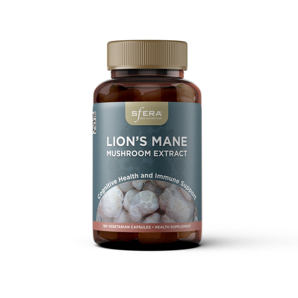 Lion’s Mane Mushroom Extract 180 Capsules