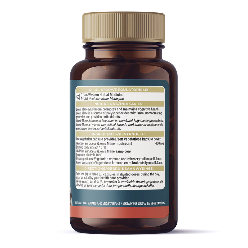 Lion’s Mane Mushroom Extract 60 Capsules